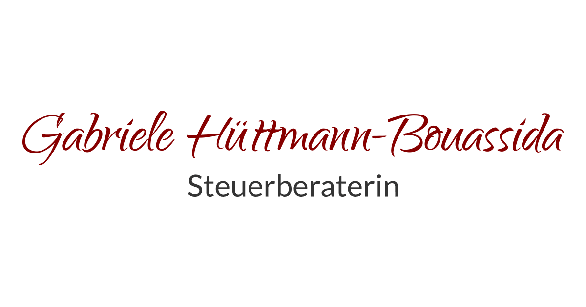Gabriele Hüttmann-Bouassida Steuerberaterin